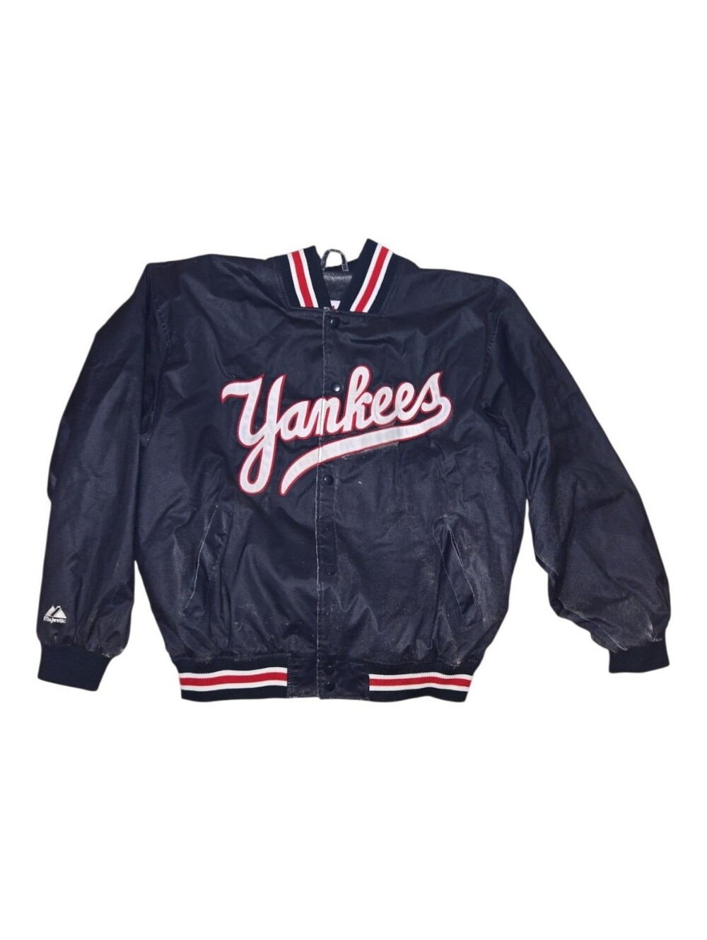 Vintage Majestic Navy, Red & White Authentic Yankees Athletic Jacket Size L
